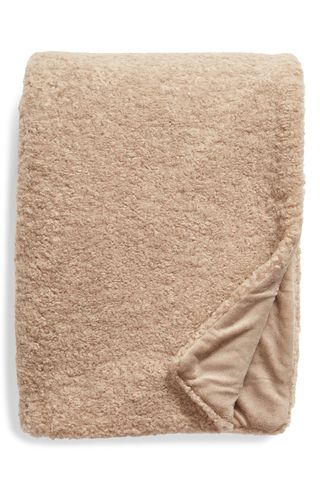 Nordstrom + Teddy Faux Fur Oversize Throw Blanket