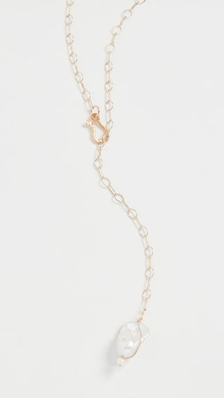 Beck Jewels + Baroque Pearl Anchor Chain