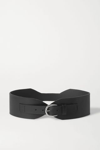 Black & Brown + Lina Leather Waist Belt