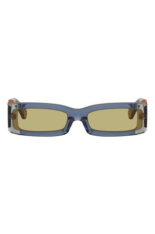 Jacquemus + Navy Les Lunettes 97 Sunglasses