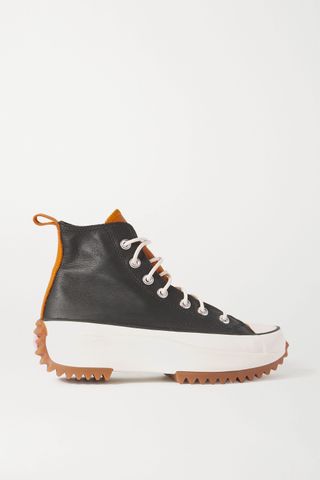 Converse + Run Star Hike Leather Platform Sneakers