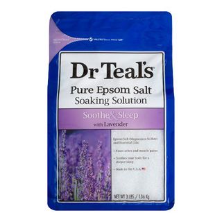 Dr Teal's + Pure Epsom Salt Soaking Solution Soothe & Sleep With Lavender