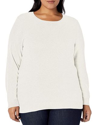 Amazon Essentials + Long-Sleeve Lightweight Crewneck Sweater