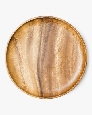 The Little Market + Large Acacia Wooden Plate