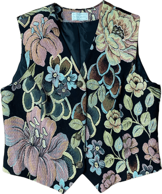 Doncaster + 90's Floral Tapestry Vest