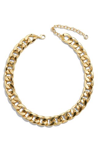 Baublebar + Michaela Curb Chain Collar Necklace