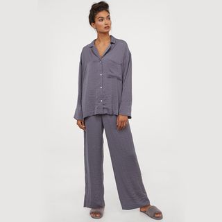 H&M + Satin Pajamas