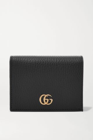 Gucci + + Net Sustain Marmont Petite Textured-Leather Wallet