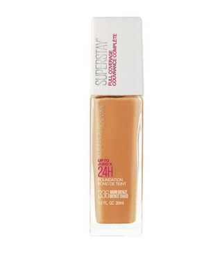 Maybelline + Super Stay Full Coverage Liquid Foundation Makeup in Warm Bronze