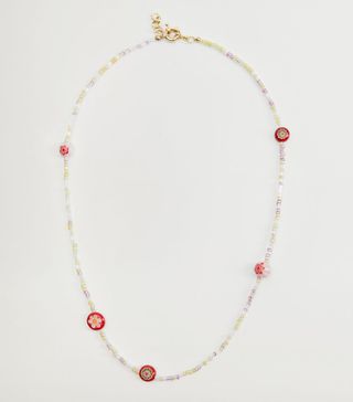 Mango + Comined Crystal Necklace