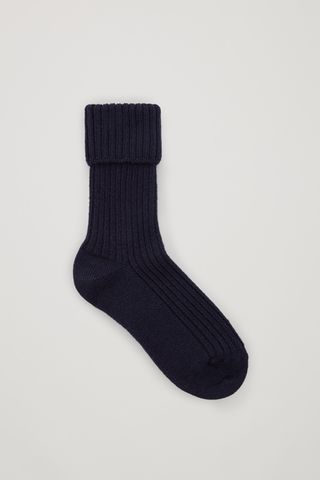 COS + Ribbed Wool Socks