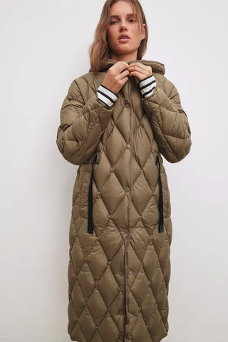 Zara + Down Puffer Coat