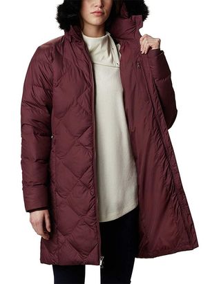 Columbia + Icy Heights Mid Length Down Jacket