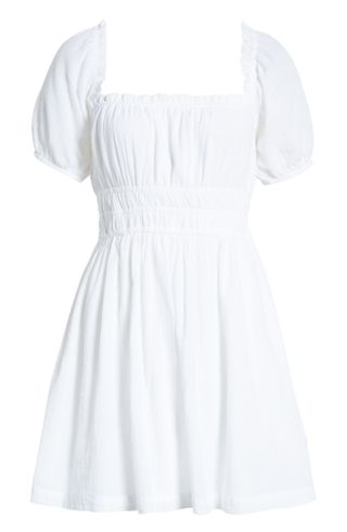 Bp + Shirred Puff Sleeve Prairie Dress