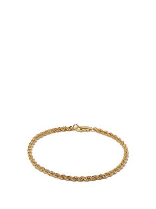 Otiumberg + Twisted-Chain 14kt Gold-Vermeil Bracelet