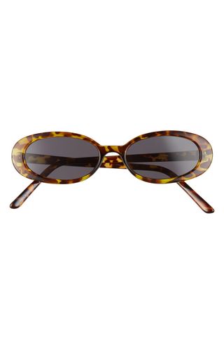 BP. + Oval Sunglasses