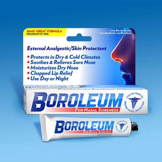 Boroleum + Skin Protectant for Nasal Soreness