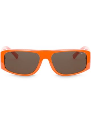 Vogue + Eyewear Rectangular Frame Sunglasses