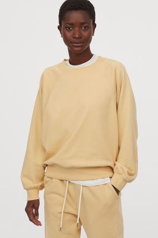 H&M + Cotton-Blend Sweatshirt