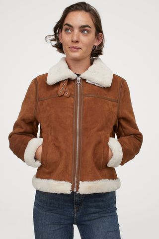 H&M + Faux Fur-Lined Jacket