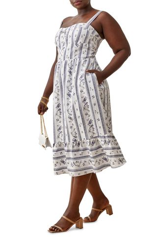 Reformation + Maegan Midi Sundress