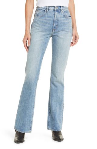 Slvrlake + High Waist Wide Leg Jeans