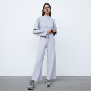Zara + Soft Feel Knit Pants