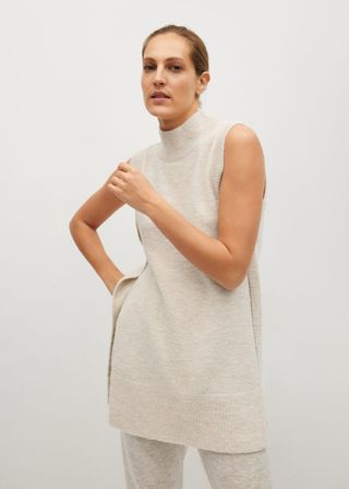 Mango + Long Vent Gilet - Women | Mango Usa