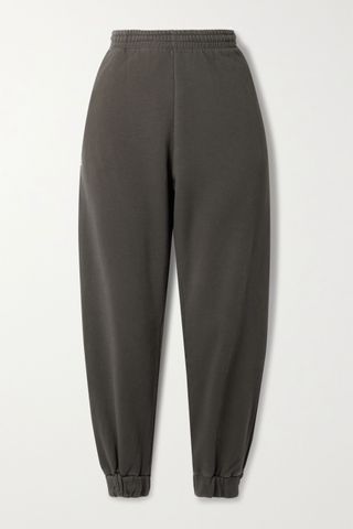 Rotate Birger Christensen + Mimi Organic Cotton-Jersey Track Pants