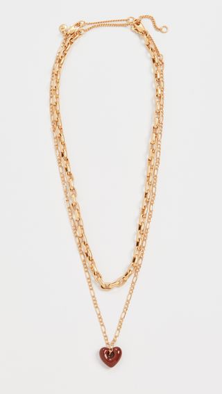 Madewell + Puffy Heart Layer Necklace