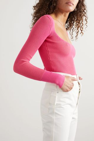 Jacquemus + Ribbed-Knit Sweater