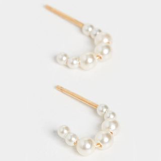 Chan Luu + Cream Pearl Earrings