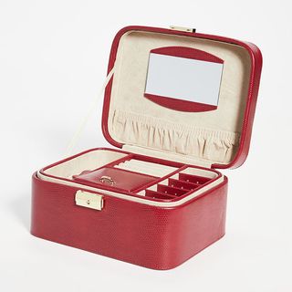 Shopbop @Home + Lizard Embossed Jewelry Travel Box
