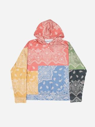 Profound Co + Multi-Color Bandana Paisley Hoodie