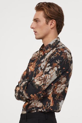 H&M + Patterned Shirt