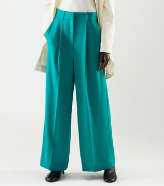 COS + High-Waisted Wide-Leg Trousers