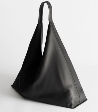 
Other Stories + Smooth Leather Tote Bag