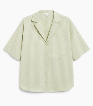 Monki + V-Neck Shirt