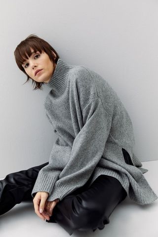 H&M + Oversized Turtleneck Sweater