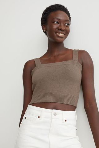 H&M + Knit Crop Top