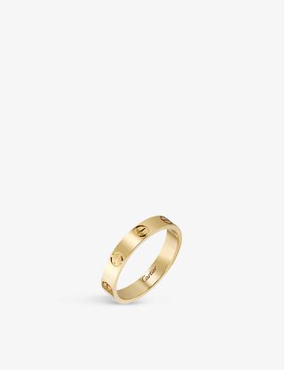 Cartier + Love Small 18ct Yellow-Gold Wedding Band