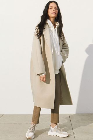 H&M + Calf-Length Coat