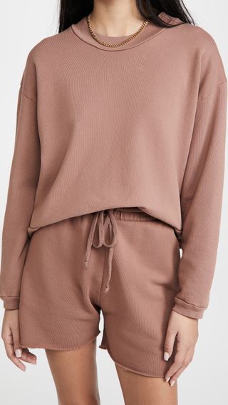 LNA + Cropped Sweatshirt
