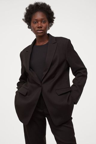 H&M + Single-Breasted Blazer