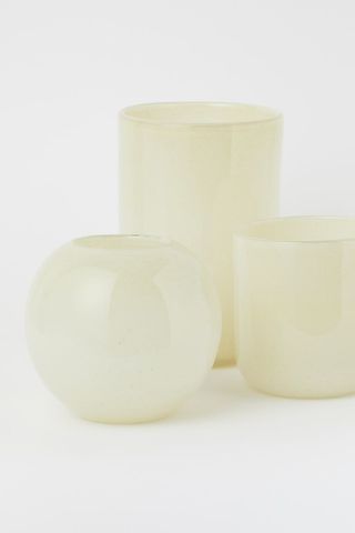 H&M + Glass Vase