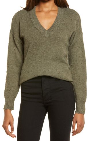 Madewell + Donegal Bartlett Pullover Sweater
