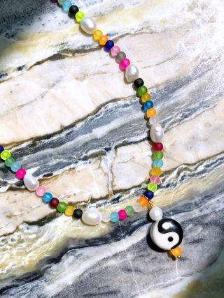 Notte + The Yin to My Yang Rainbow Necklace