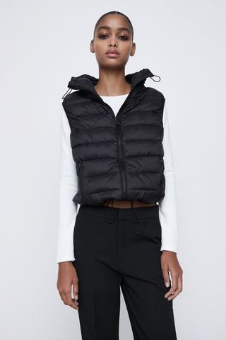 Zara + Packable Padded Vest