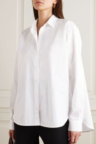 Totême + Signature Cotton-Poplin Shirt