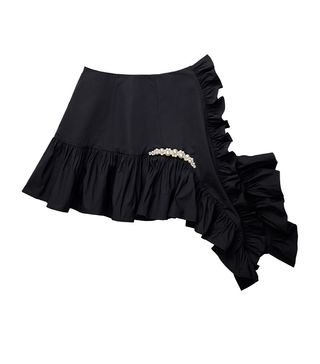 H&M x Simone Rocha + Asymmetric Skirt